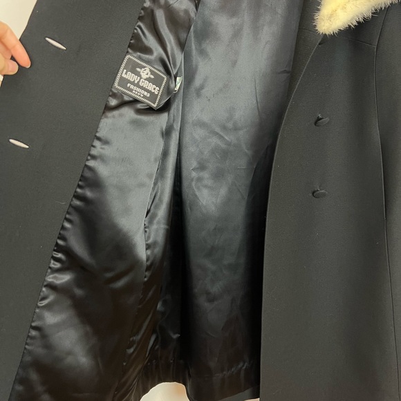 Vintage fur 50s 60s union made trench - Picture 4 of 14